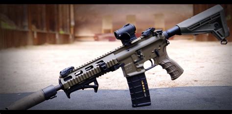 mk 556 assault rifle.